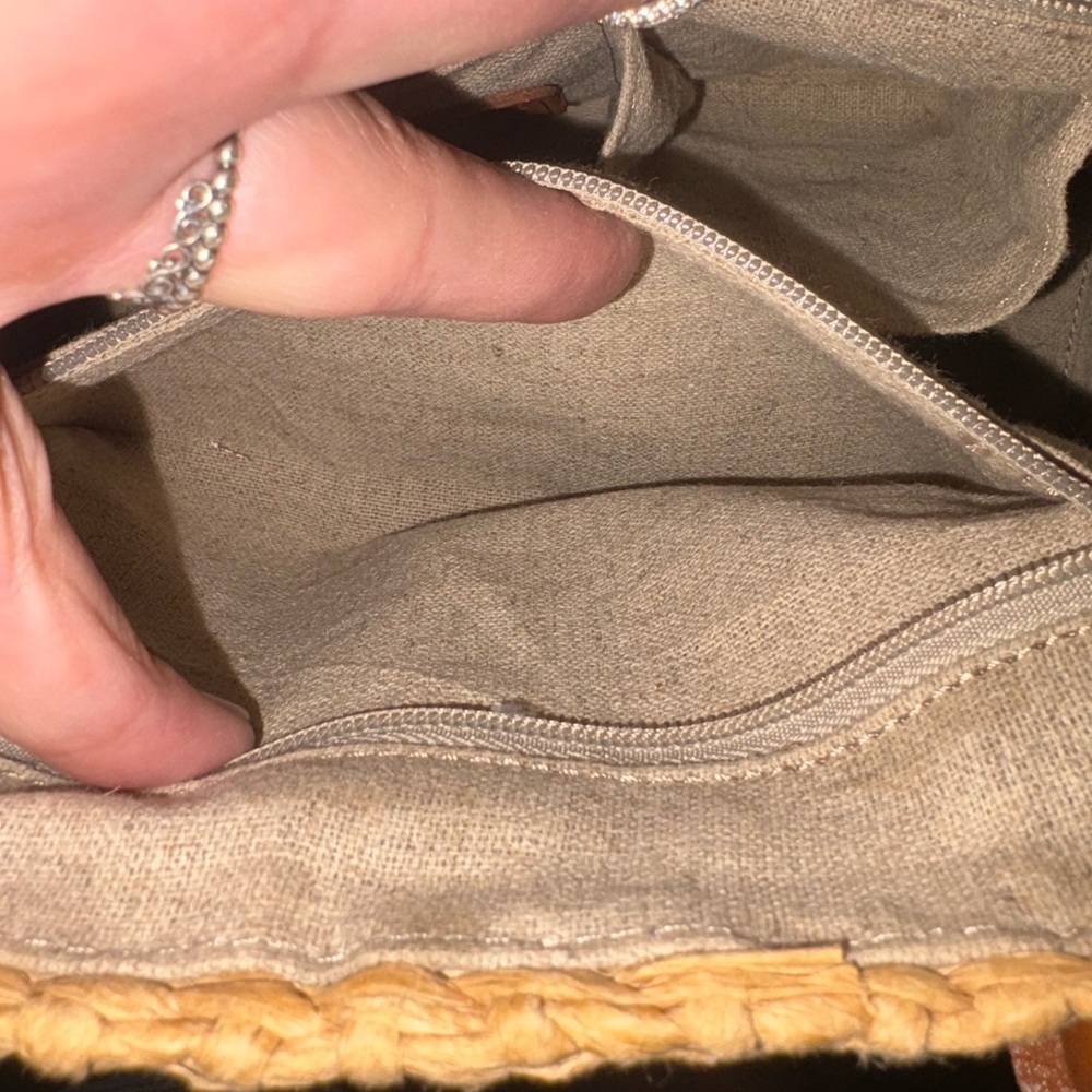 Brighton Dune Straw Satchel - Picture 5 of 8